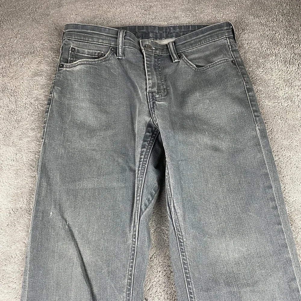 Levis 511 Slim Fit Jeans Mens‎ 30x32 Gray Low Rise